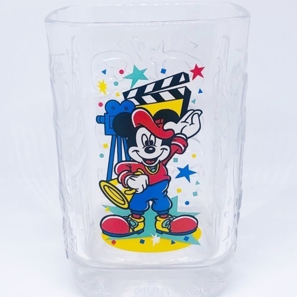 Walt Disney World Celebration Y2K 2000 Disney McDonald’s Mickey Mouse Glassware - Picture 2 of 9